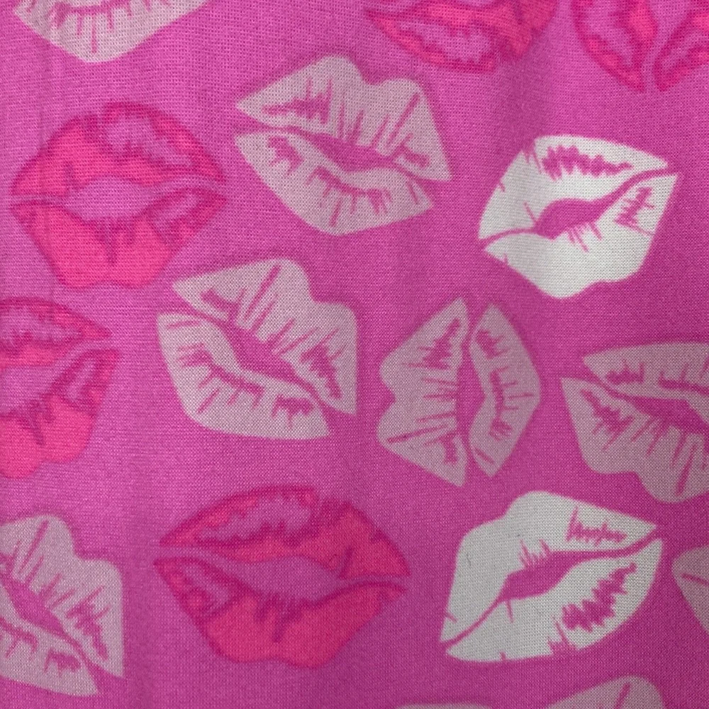 Mentally Exhausted Women’s Hot Pink Lips Onesie Pajamas sz XL